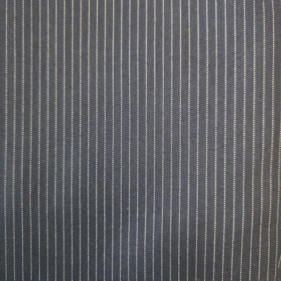 Vittorio Forti Men's Pin Stripe Slim Fit Trouser Pant  Blue Size 35 - Picture 3 of 8